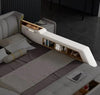 Leather Upholstery Modern Design Smart Bed / Lixra