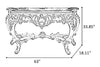European Design Wooden Console Table / Lixra