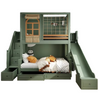 Modern Wooden Bunk Bed / Lixra