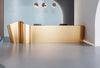 Modern Design Solid Wooden Reception Desk / Lixra