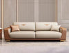 Modern Italian Design Leather Upholstery Sofa / Lixra