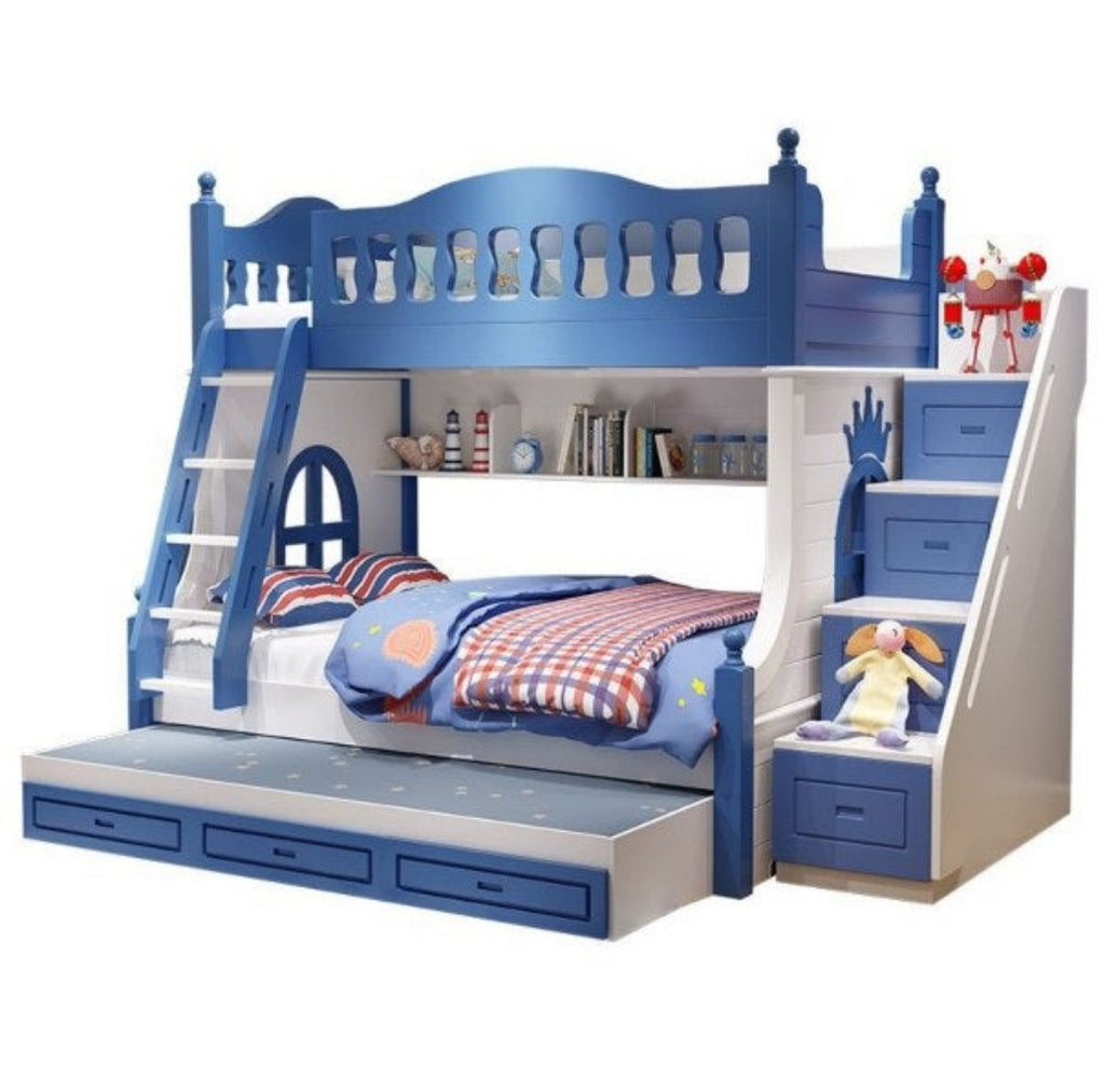 Modern Wooden Kid's Bunk Bed / Lixra