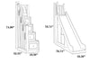 Wooden Castle Bunk Bed For Kid's / Lixra