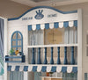 Wooden Trundle Bunk Bed For Kid's / Lixra