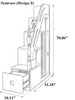 Wooden Trundle Bunk Bed For Kid's / Lixra