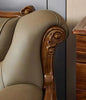 Leather Upholstered 3 Piece European Sofa Set / Lixra