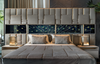 Splendid Design Rectangular Leather Bed / Lixra