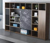 Contemporary Multi Storage Solid Wooden Book Shelf / Lixra