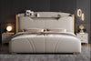 Nordic Style Gorgeous Leather Bed / Lixra