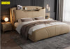 Nordic Style Gorgeous Leather Bed / Lixra