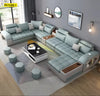 U-Shaped Leather Sectional Sofa / Lixra