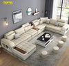 U-Shaped Leather Sectional Sofa / Lixra