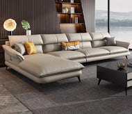 Luxury Convertible Leather Sectional Sofa / Lixra