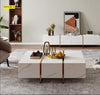 Luxurious Design Marble Top Coffee Table / Lixra