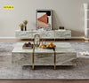 Luxurious Design Marble Top Coffee Table / Lixra