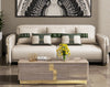 Luxury Design Leather Upholstery Sofa Set / Lixra