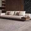 Minimalistic Leather Sofa Set / Lixra