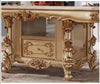 European Rectangular Marble-Top Dining Table / Lixra