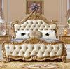 European Design Leather Upholstery Bed / Lixra