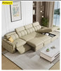Leather Multifunctional Sofa Bed With Recliner