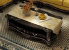 European Button Tufted Leather Sofa Set / Lixra