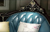 European Button Tufted Leather Sofa Set / Lixra