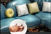 European Button Tufted Leather Sofa Set / Lixra