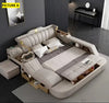 Leather Upholstery Modern Design Smart Bed / Lixra