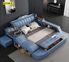 Leather Upholstery Modern Design Smart Bed / Lixra