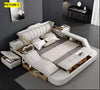 Leather Upholstery Modern Design Smart Bed / Lixra