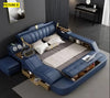 Leather Upholstery Modern Design Smart Bed / Lixra