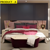 Modern Velvet Fabric Bed With Speculative Designs / Lixra