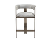 Modern leather Upholstered Bar-Stool Set of 3