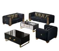 3 Piece Velvet Upholstery Sofa Set / Lixra
