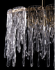 Crystal Designed Golden Metal LED Chandelier / Lixra