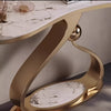 Luxurious Marble Top Accent Table / Lixra