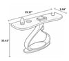 Luxurious Marble Top Accent Table