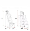 Modern Wooden Kid's Bunk Bed