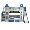 Wooden Castle Bunk Bed For Kid's / Lixra