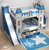 Wooden Castle Bunk Bed For Kid's / Lixra