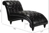 Modern  Luxurious Button Tufted Chaise Lounge