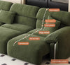 Chenille Fabric Upholstered Electric Sofa Bed / Lixra