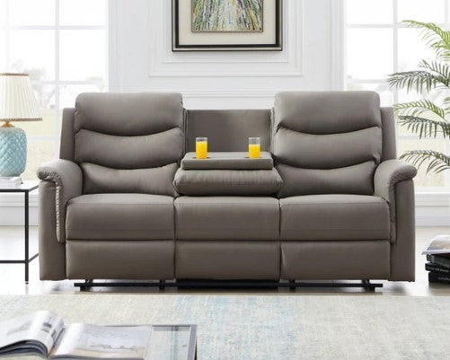 Modern Design PU Leather Recliner Sofa / Lixra