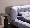Exquisite Button Tufted Fabric Upholstered Bed / Lixra