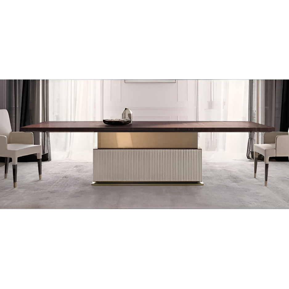 Italian Wooden Modern Dining Table / Lixra
