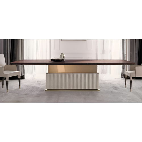 Italian Wooden Modern Dining Table / Lixra
