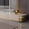 Modern Luxurious Design Wooden Marble-Top TV Stand & Coffee Table / Lixra
