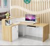 L Shaped Exclusive Design Office Reception Desk / Lixra