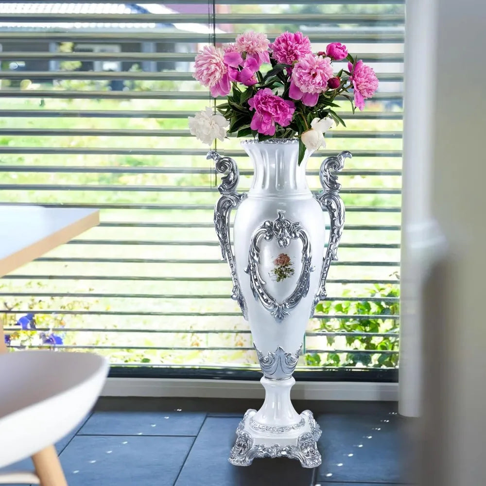 Contemporary Design Palatial Resin Floor Vase / Lixra