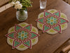 Set Of 2 Glamourous Glass Beaded Placemats / Lixra